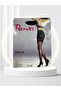 20 Den Pop-Up Corseted Thin Semi Glossy Cotton Mesh Seamless Pantyhose -Kor-Lift up & Shape - 4