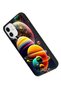 Matte Compatible Black Case for iPhone 12 Mini – Soft Silicone, Protective, Shock Absorbing Cover - 3