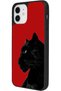 Matte Compatible Black Case for iPhone 12 Mini – Soft Silicone, Protective, Shock Absorbing Cover - 2