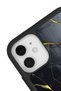 Matte Compatible Black Case for iPhone 12 Mini – Soft Silicone, Protective, Shock Absorbing Cover - 5