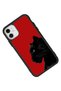 Matte Compatible Black Case for iPhone 12 Mini – Soft Silicone, Protective, Shock Absorbing Cover - 4