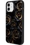 Matte Compatible Black Case for iPhone 12 Mini – Soft Silicone, Protective, Shock Absorbing Cover - 2