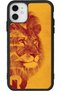 Matte Compatible Black Case for iPhone 12 Mini – Soft Silicone, Protective, Shock Absorbing Cover