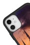 Matte Compatible Black Case for iPhone 12 Mini – Soft Silicone, Protective, Shock Absorbing Cover - 5