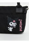 Lcw Accessories Black Kuromi Printed Girl's Shoulder Bag - 3
