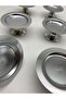 6-Piece Silver Macaron Box, Mini Turkish Delight Dish, Coffee Service Dish, Sugar Bowl - 3