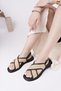 Elisha Elastic Women's Daily Straw Sandals