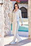 Aqua 25702 Women's Stand Collar Long Sleeve Tracksuit Set - 2