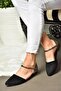 Black/Platinum Women's Ballerinas B726024402 - 2