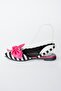 Black/White/Fuchsia Fabric Women's Ballerinas H726809004 - 7