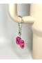 Fuchsia Bow Thermos Ornament/ Ribbon Thermos Charm/Bow Thermos Accessory/Bag Charm with Ribbon - 6