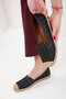 Black Wicker Women's Ballerinas 20450 - 4