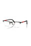 نظارة طبية رجالية من بيلو - PS 50RV - مقاس العدسة: 53 مم - مطاط رمادي