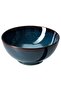 GLADELIG Bowl, Blue, 19 cm – Durable Stoneware, Unique Glaze, Scratch-Resistant, Microwave