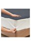 HOTEL STYLE FIBER FILLED STRIPE GREY MATTRESS TOPPER 180 X 200 X 10 CM - 3