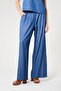 Denim Look 100% Cotton Women's Trousers - 3