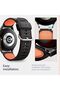 Athlex Hybrid Band for Galaxy Watch 7, 6, 6 Classic Watch FE, 5, 5 Pro, 4, 4 Active Orange - 6