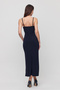 Strappy Body-Hugging Casual Midi Dress - 6