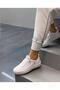 Champ White Linen Women's Casual Sports Shoes - 3