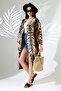 Ethnic Patterned Maxi Sash Kimono