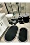 Jute, Bathroom Set, Bath Mat, Mat Set, Makeup Basket, Trash Can, Toilet Mat,