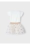 Girl's Tulle Skirt Set Cream - 2