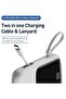 Digital Display Power Bank Charger (10,000 mAh 30W) with Type-C Cable - 4