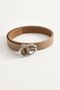 Leather Look Women's Belt Mink