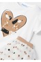Girl's Tulle Skirt Set Cream