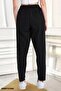 Linen Trousers Hambez Bottom Sweatpants Comfortable Fit Large Size Hambeze Unisex Relaxed Size Range M-6Xl (Black) - 4