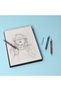 Retro Versatil Tip Pen Tip-Eraser 3 Pcs School Kit 0.7 Gray - 4