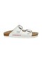 Mendy 4Fx White Buckle Anatomical Comfort Casual Daily Slippers - 2