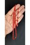 Fire Amber Orange Color Rosemary Bead Capsule Cut 6X10Mm T-381 - 2