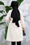 Trench Coat with Buttoned Pocket Embroidered Detail - 2