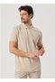 Polo Neck Dark Yellow Men's T-shirt 4a9000000001