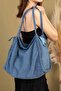 حقيبة كتف مدرسية مبطنة بسحاب من Mute Bag Deep In Blue 00s (32/36) - 5