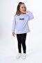 Girl's Beauty Printed Leggings Set - 2