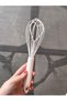 White Heart Silicone Whisk - 26 cm / 1 Piece - 3