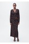 Long Floral A-Line Skirt - 2