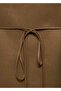 Linen Blended Blouse with Tie Detail - 8