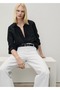 Buttoned Wideleg Jeans - 7