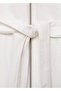 Denim Jumpsuit with Belt - 5