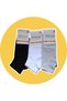 Pınar White Black Gray Women's Men's Booties 6 Pairs - 2