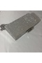 Silver Stone Evening Dress Bag Faux Leather Evening Bag - 2