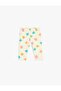 Baby Girl Butterfly Patterned Elastic Waist Cotton Capri Leggings - 2