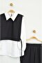 Stylish Striped Girl's Shirt Suit (11-15 Years) - 4