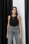 Schwarzes langes Denis-Tanktop - 6