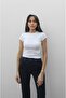 Pena 2-Piece Black and White Crew Neck Fit T-Shirt - 6