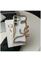 Samsung Galaxy A54 Compatible Case Zebana 3D Snake Silicone Case Gold