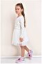 Girl's Two Piece Look Heart Pattern Tulle Dress |   Stylish and Comfortable Design ❤️ ✨ - 2